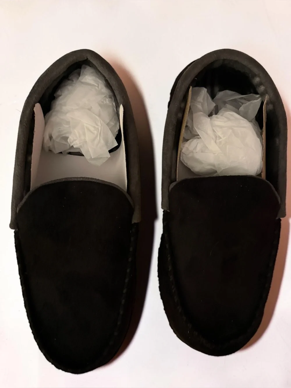 NIB Men’s Inside/outside Slippers Memory Foam Cushion machine washable | NIB